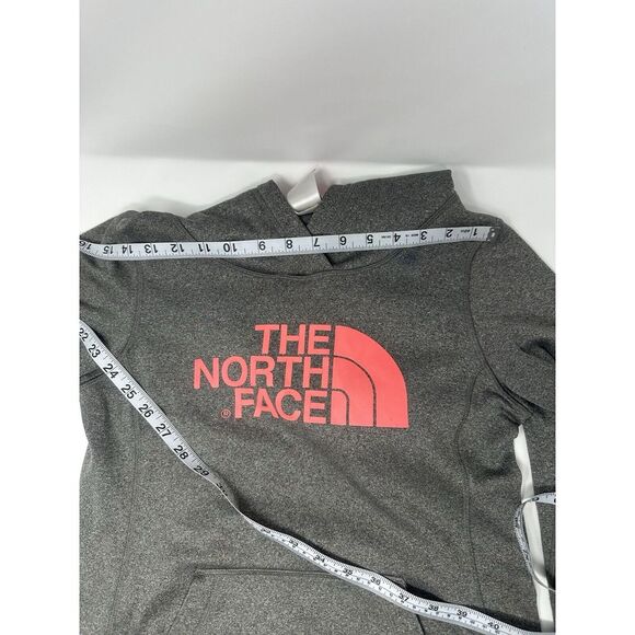 The North Face Hoodie Womens XS Gray Long Sleeve Hand Pockets - Picture 13 of 15